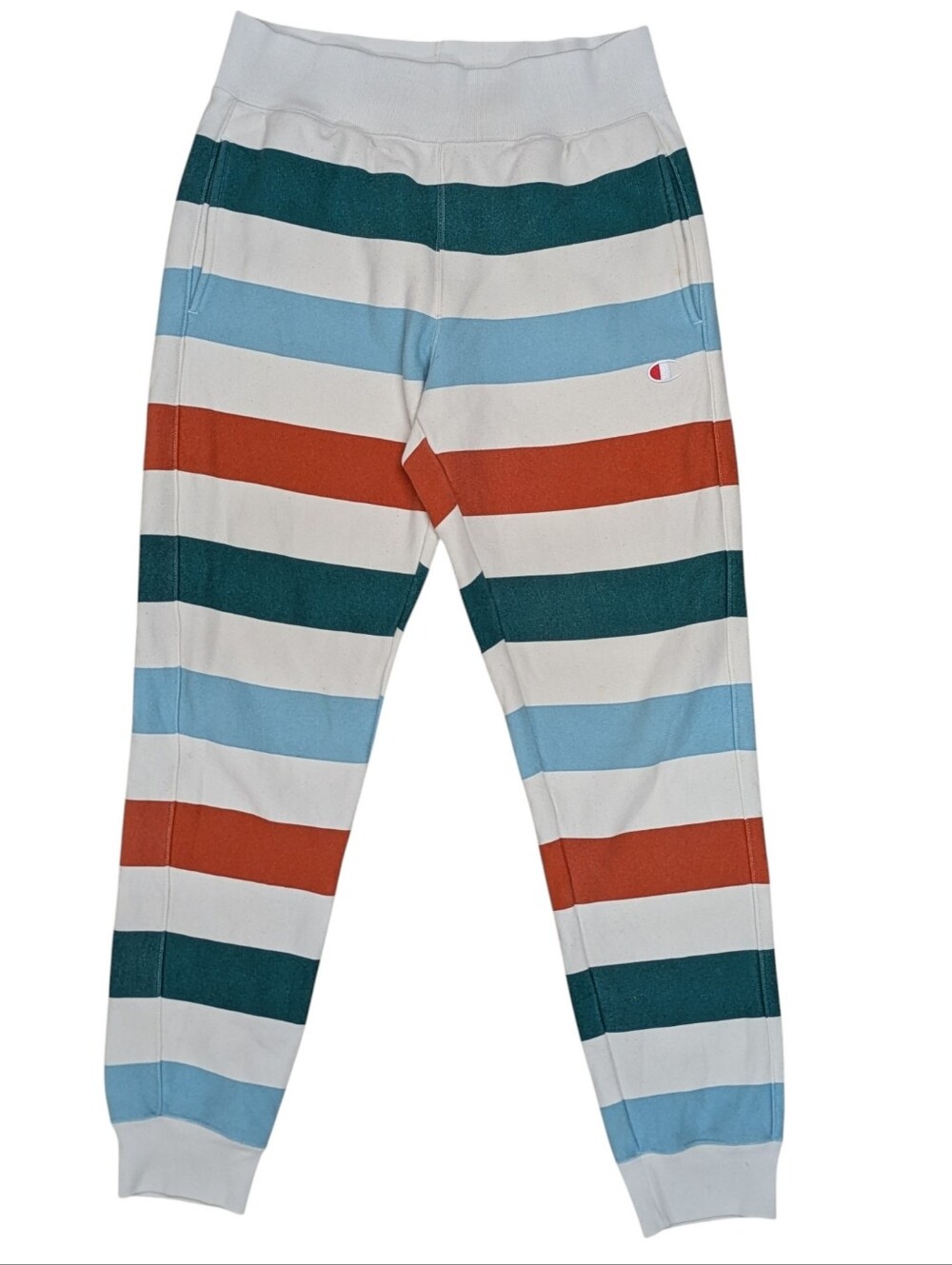 Champion x Urban Outfitters Reverse Weave Rainbow Stripe Sweatpant Jogger Medium